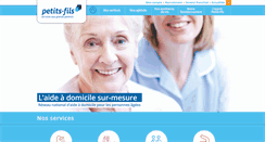 Desktop Screenshot of petits-fils.com